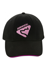 Obrázok pre Gappay - Šiltovka čierná, bielé logo a linka 0997-C