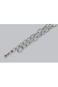Obrázok pre Gappay - HS retiazkový obojok NEREZ stredný článok 49cm HSI-B3-49