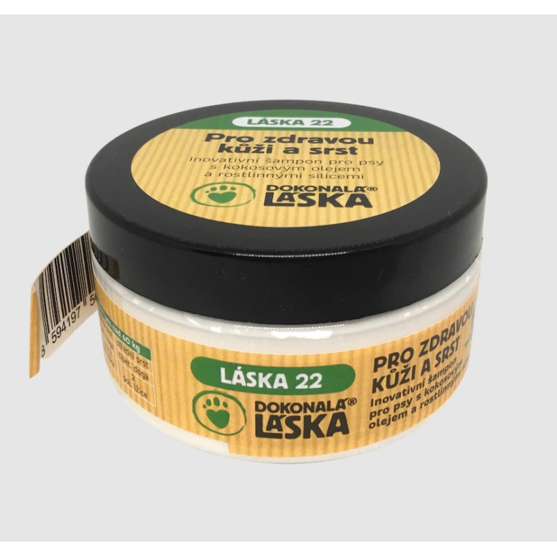 Obrázok pre Láska 22 Šampón pre zdravú kožu a srsť 100ml