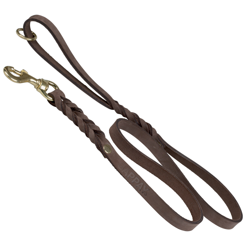 Obrázok pre Gappay - Vôdzka kožená dĺžka 120cm/15mm 095-120
