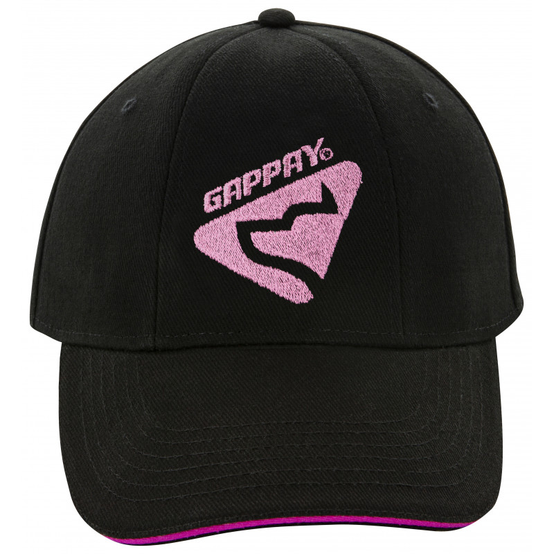 Obrázok pre Gappay - Šiltovka čierná, bielé logo a linka 0997-C